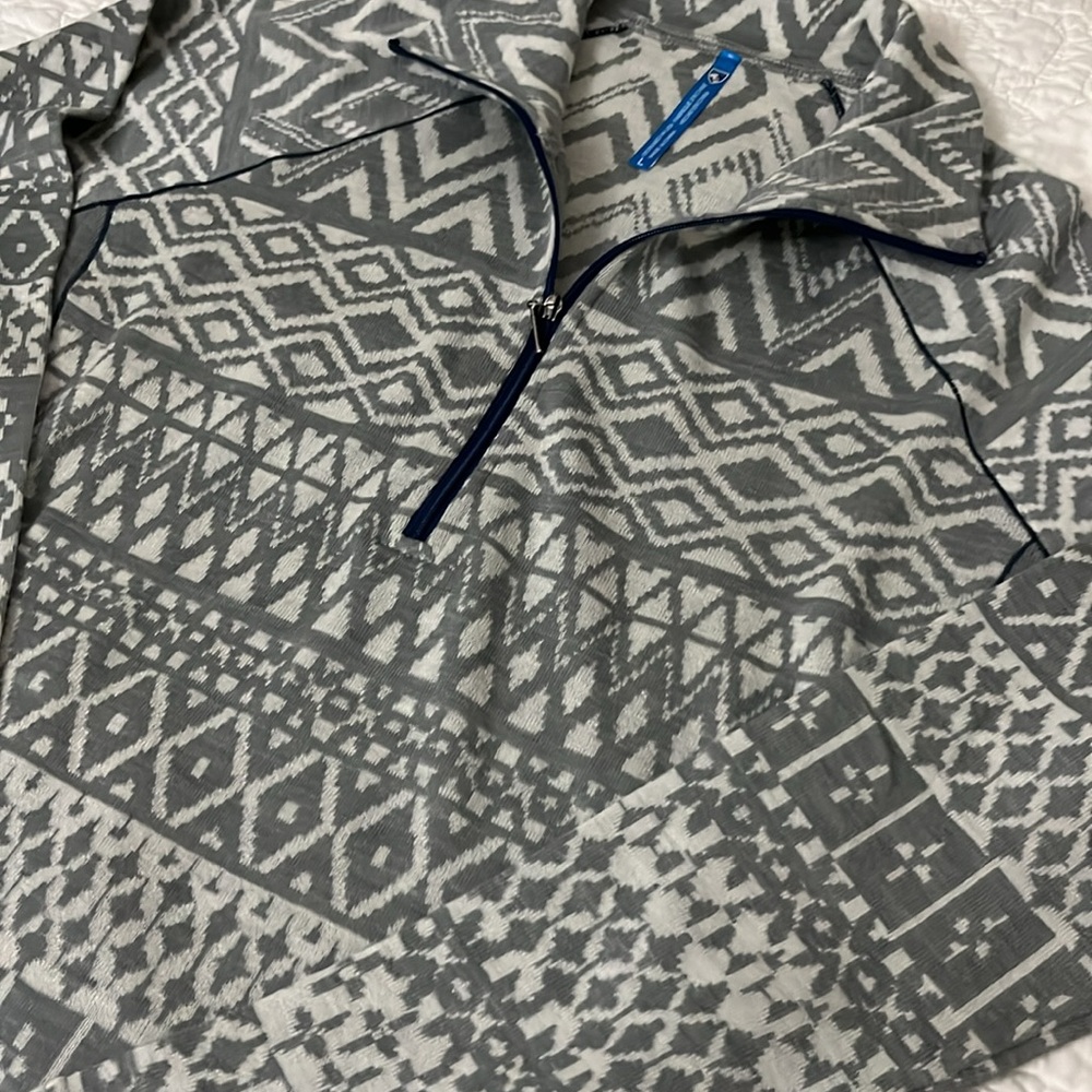 Kuhl women’s half zip wool layer Large